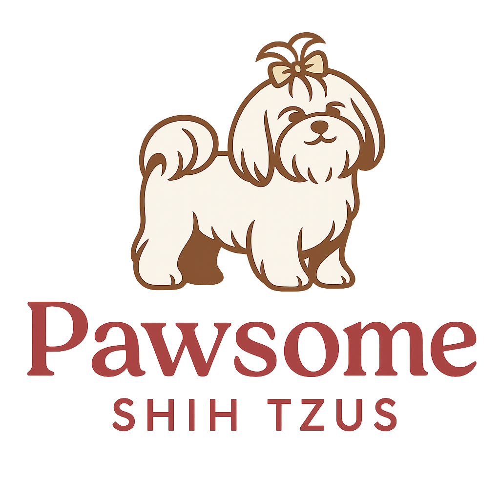  Pawsom shih tzus Logo